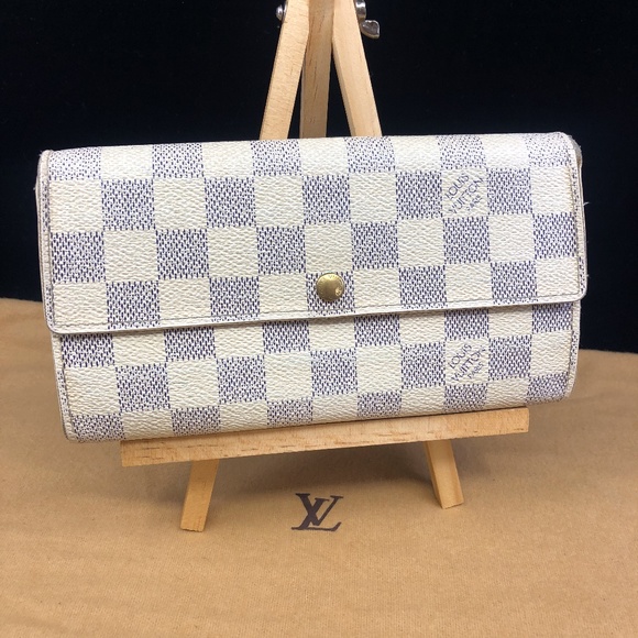 Louis Vuitton Handbags - LV617 Damier Azur Canvas Sarah Envelope  Wallet